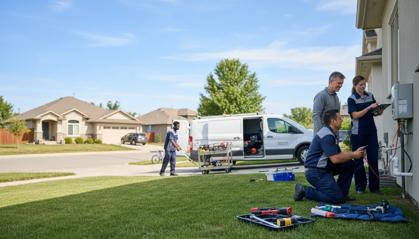 Tankless water heater service in Hiller, PA